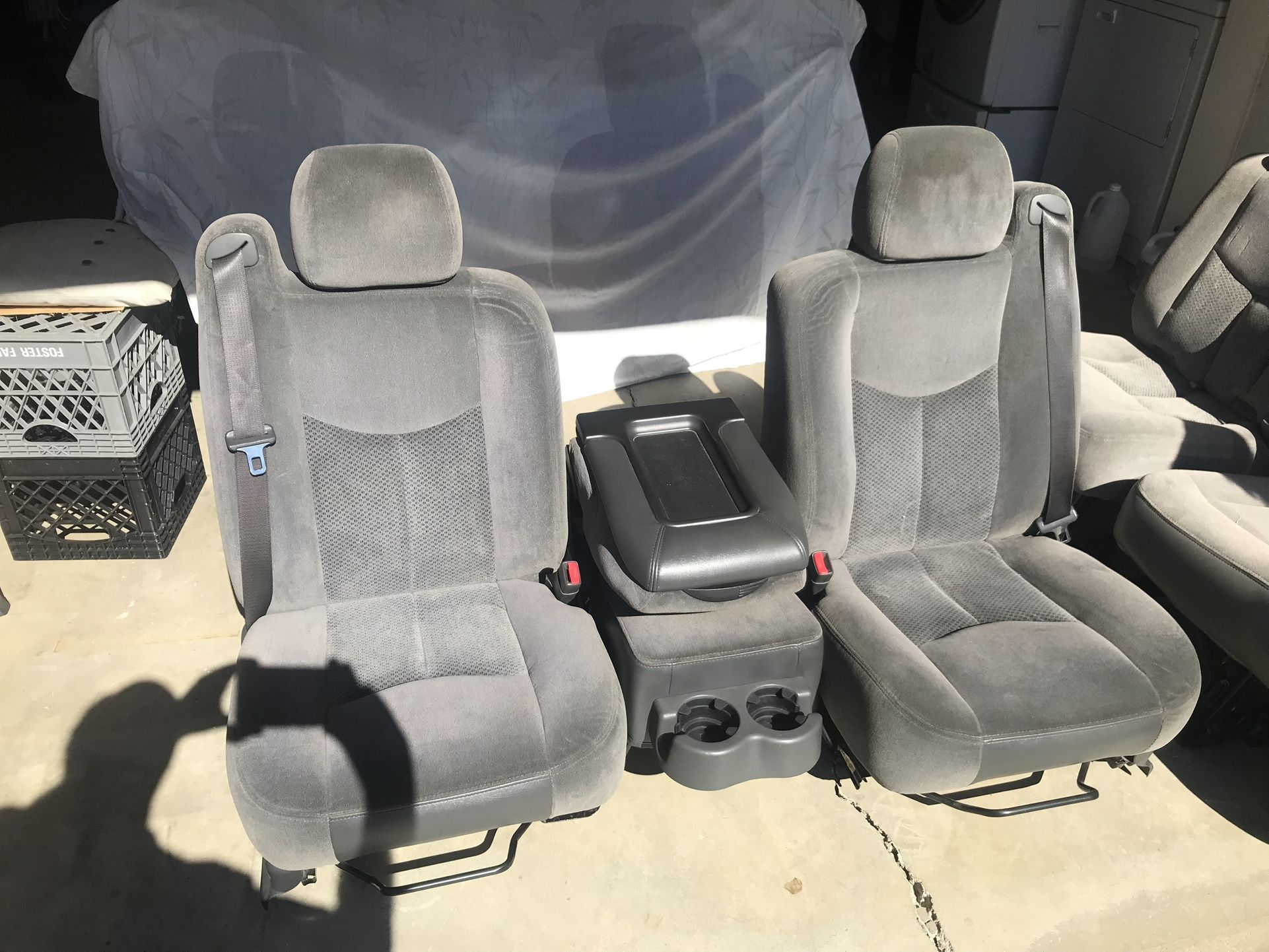 Front Seats And Console For Chevy And GM Trucks