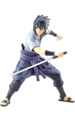 BANPRESTO Naruto Sasuke Uchiha PVC Anime Figure Collectible Statue
