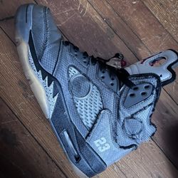 off white jordan 5