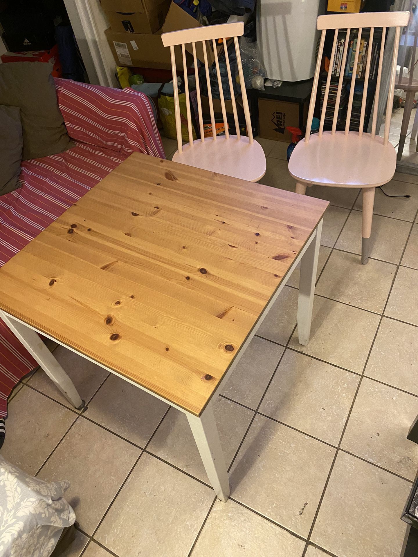 Table (Kitchen, Breakfast, nook) With Chairs