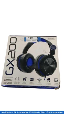 Sentry Gx200 Black Stereo Headphone