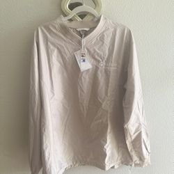 North End Men's Putty V-Neck Unlined Wind Breaker