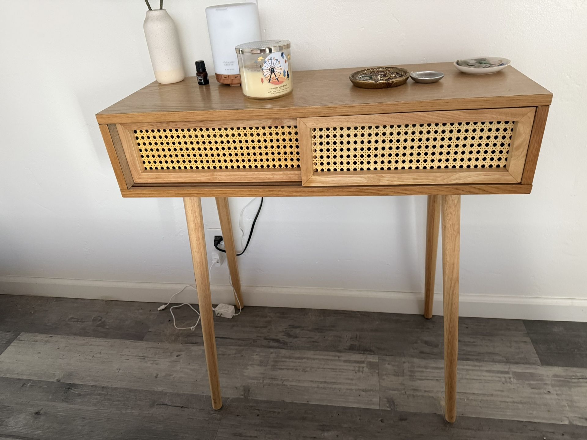 Rattan Console table