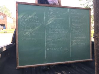 Vintage chalk board for sale