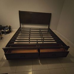 King Size Bed Frame For Sale $600