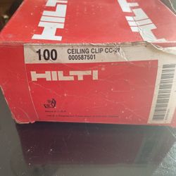 185 Hilti  Cc-37 Ceiling Clips