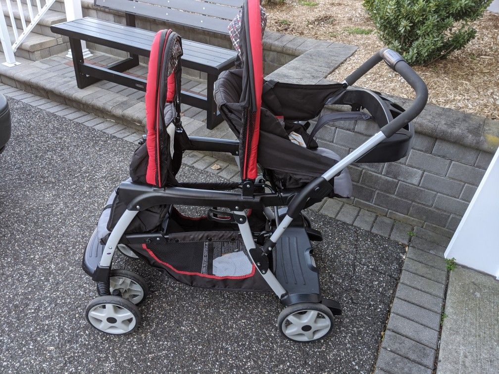 Graco double stroller