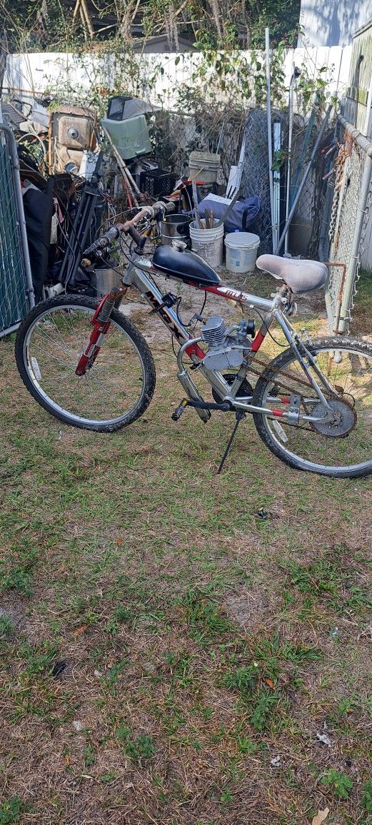 Motorized, bicycle 90 CC's.