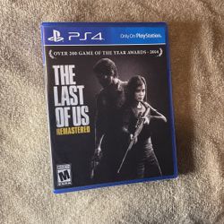 The Last Of Us Remastered PS4