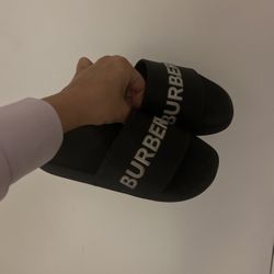 Burberry slides