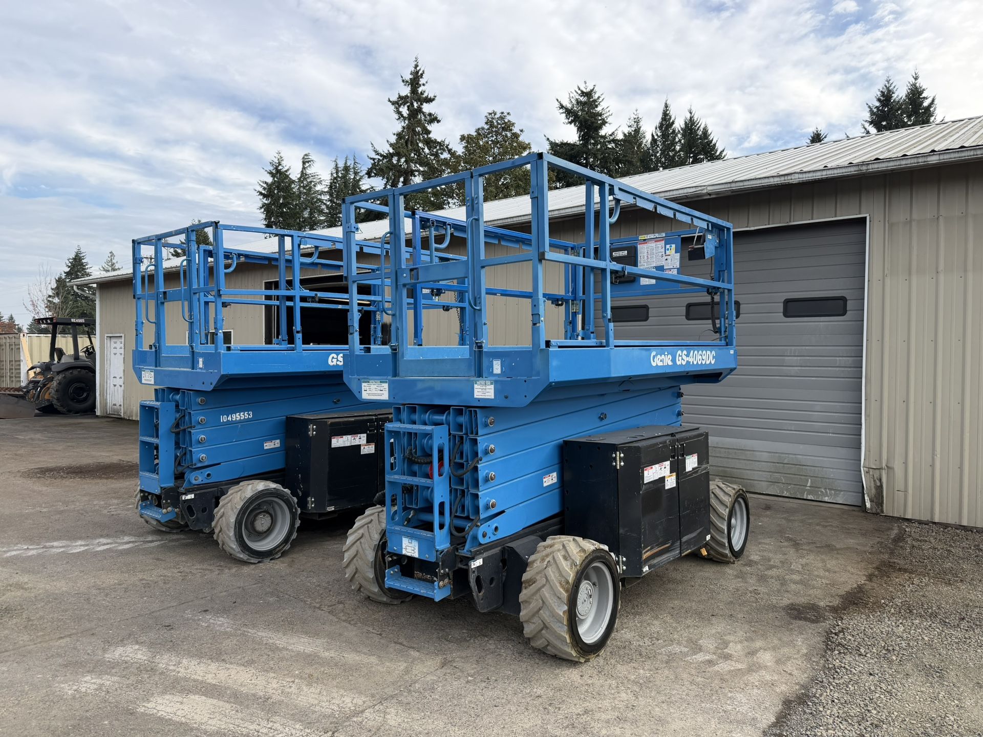 2016 Genie GS4069DC Rough Terrain Electric Scissor Lift