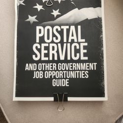 POSTAL SERVICE and Other GOVERNMENT Job Opportunities Guide