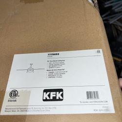 KFK 52" Five-Blade Ceiling Fan