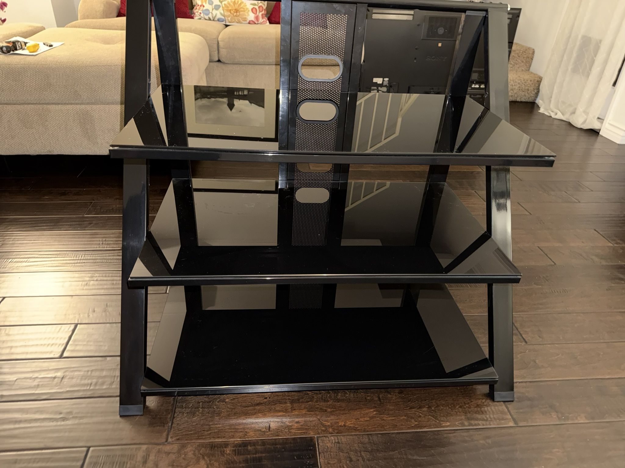 Audio Video TV Shelf