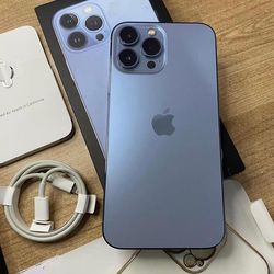 Apple IPhone 13 Pro Max 128gb  Unlocked, FREE Smartwach/ Headphones. Pay $1 Today Rest in payments. NO CREDIT NEEDED FINANCING