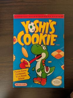 Yoshi's Cookie NES Boxed No Manual