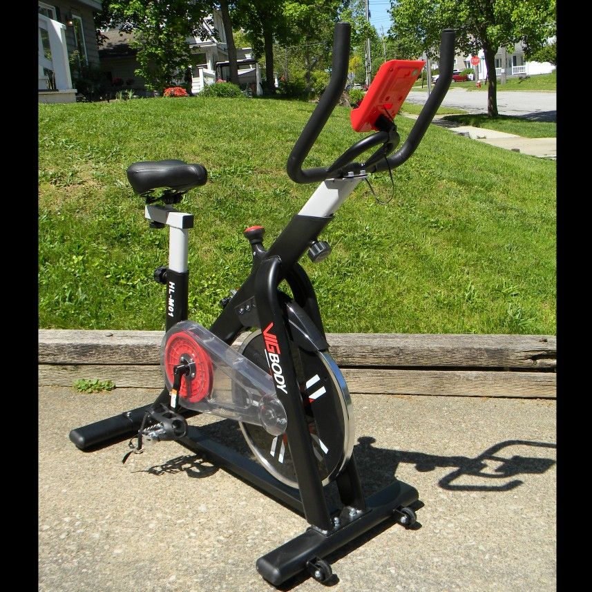 Exercise Bike Home Gym Cycling Bicycle Stationary Workout Cardio Vigbody