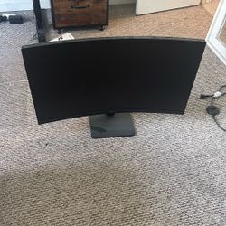 LG 32 Inch Curved Monitor 32MR50C-B 