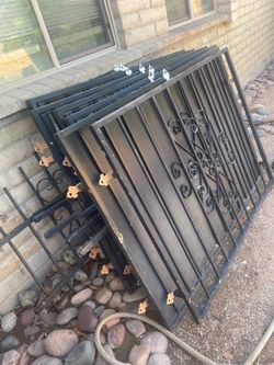 Get security window, iron bar gates
