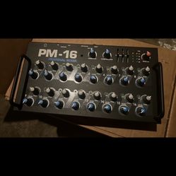 Pm-16 Elite Core Mixer For Live With Speaker