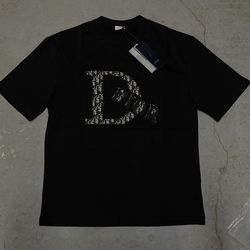 Christian Dior Oblique Logo Tee – Brand New w/ Tags (Sizes S & M)