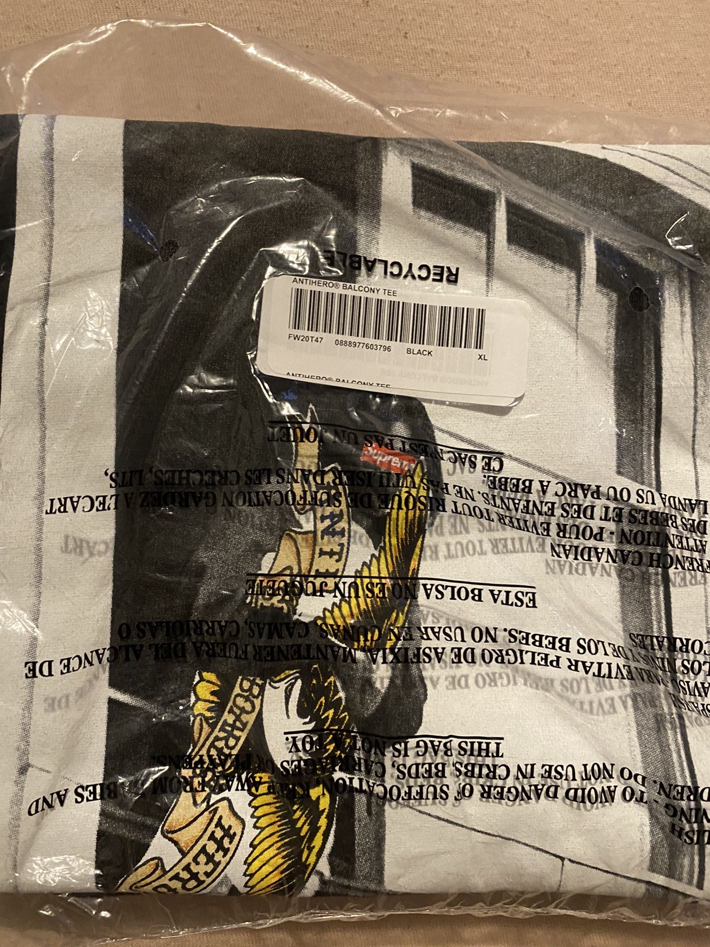 Supreme Antihero Balcony Tee
