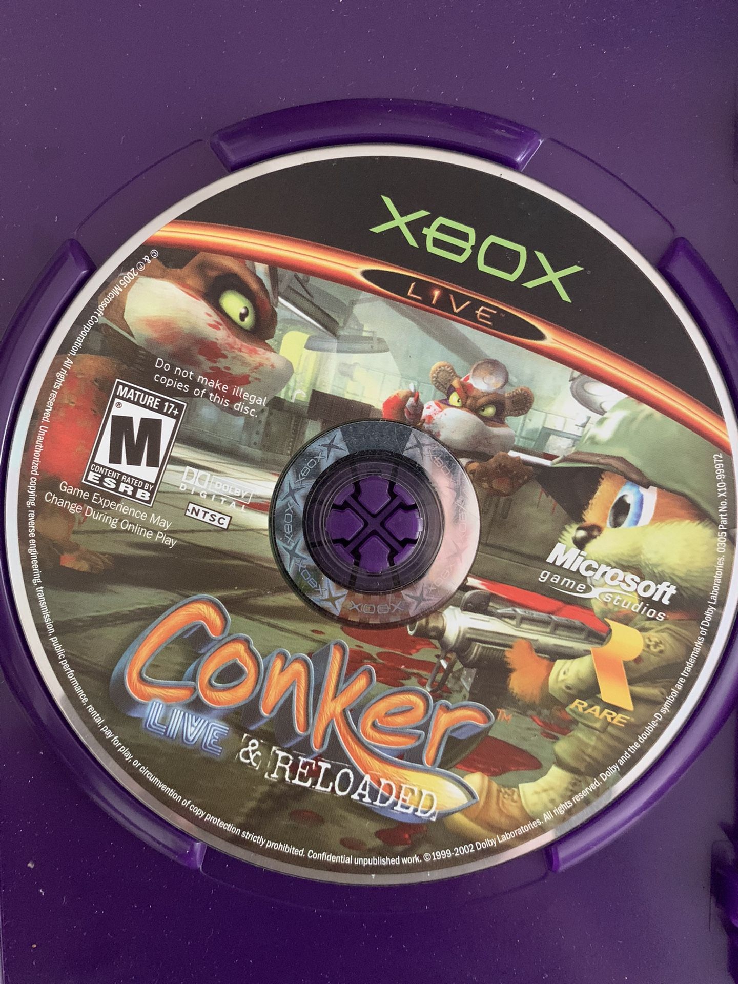 Conker : Live & Reloaded For Xbox