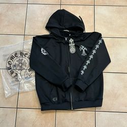 Chrome Heart Zip Up