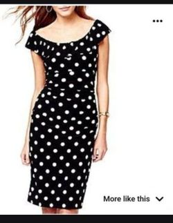 American Living Polka Dot Dress-Size 14