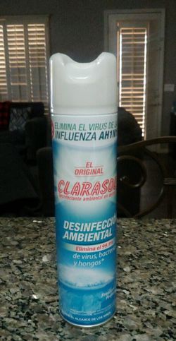 Disinfectant sprays and wipes