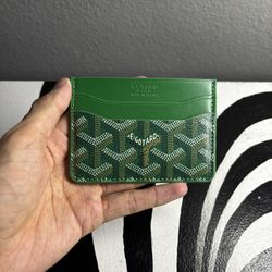 Green Designer Cardholder