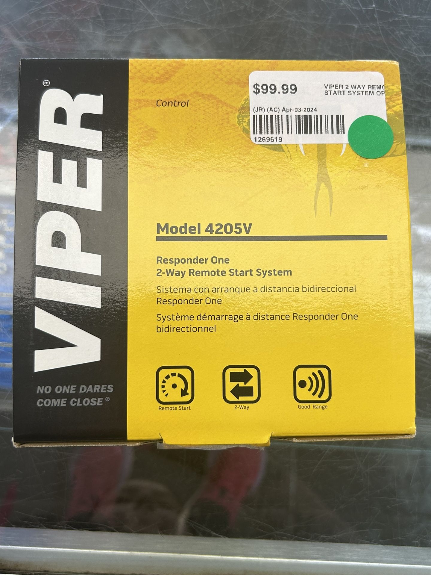 Viper Model 4205V remote Starter