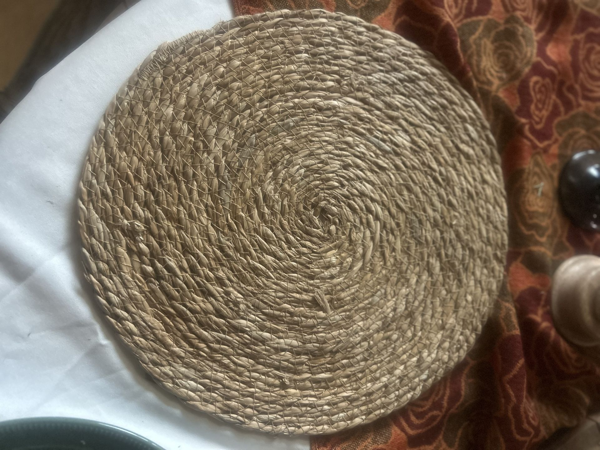 Set Of 40- 13 Inch Woven Chargers