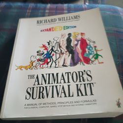 The Animator's Survival kit expanded edition book by Richard Williams
