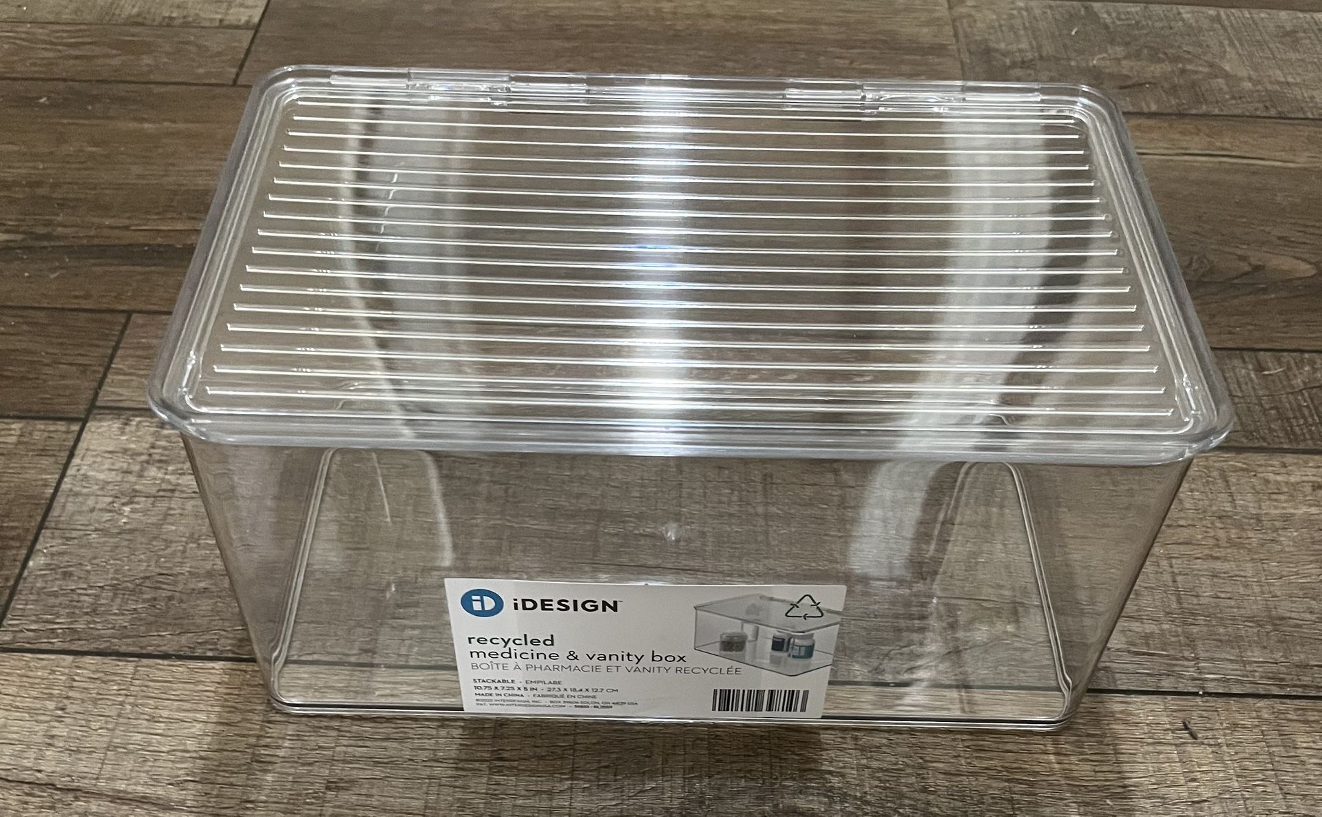 Clear Multi Purpose Box (NEW) Hinged Lid