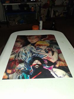 Large Anime Art Print Poster