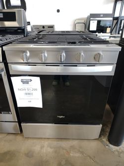 Whirlpool range stove