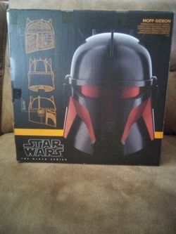 Star Wars Black Series Moff Gideon Premium Electronic Helmet 