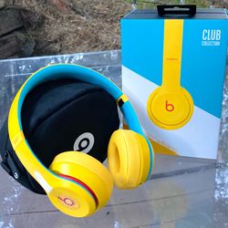 Beats Solo 3 Yellow Wireless Bluetooth Headphones