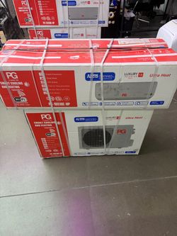 PG 18,000 BTU Mini Split AC & Heat Pump brand new