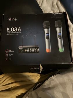 Fifine K036 Wireless Handheld Microphone Set
