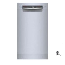 Bosch 300 Series 18” Built-In Dishwasher – Fingerprint Resistant, Home Connect, AquaStop+