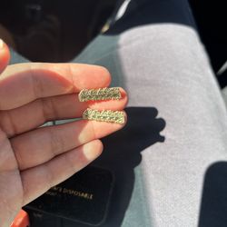 10k last supper earrings