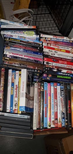 Movies. 1 dollar one movie. Hundreds to chose from.