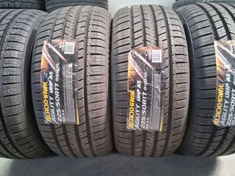 ( 4 TIRES  ) 225/50R17 BLACKHAWK