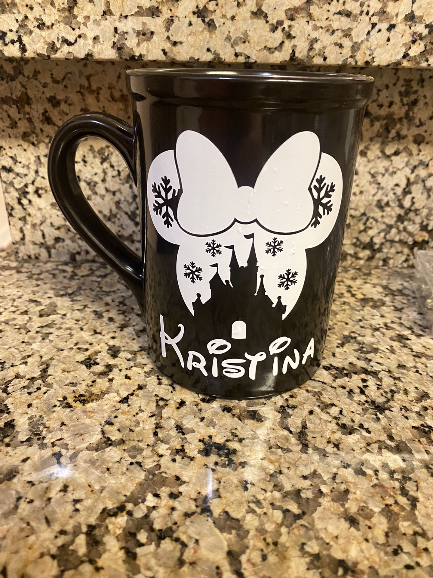 Disney personalized coffee cup
