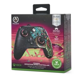 PowerA Advantage Wired Controller for Xbox Series XIS - Cosmic Clash Brand New Sealed With Box