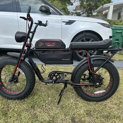 SUPER 73 Scout V1 ROSE AVE LIMITED EDTION E-BIKE + EXTRAS LOCAL PICKUP ONLY!