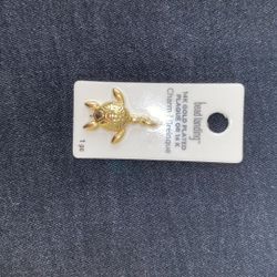 Bead Landing (TM)14 K Gold Plated Plaque 