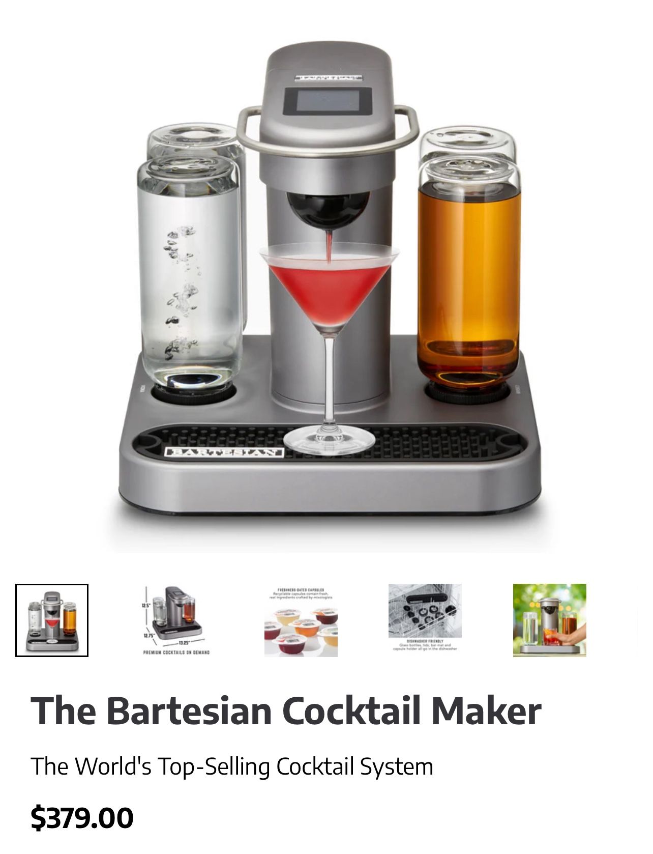 The Bartesian Cocktail Maker used a few times. Asking $250 Obo